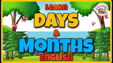 Learn Days of the Week and Months of the Year in English for Kids | Fun and Interactive Lesson