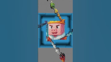 Minecraft: Technoblade Pixelart #shorts #technoblade #viral #tribute