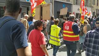 1er-Mai : 600 personnes défilent dans le centre-ville d'Aubagne