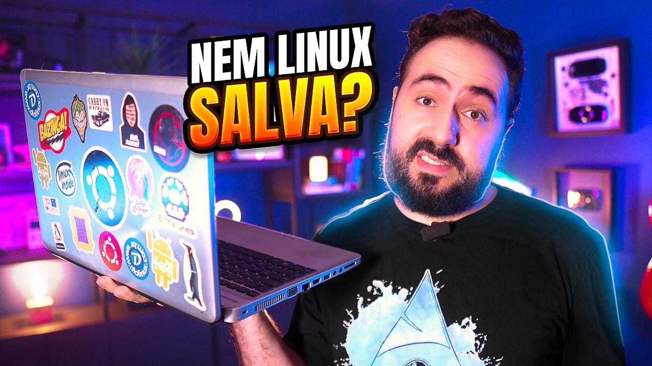 Notebook antigo com Linux roda Games? - Diolinux Responde
