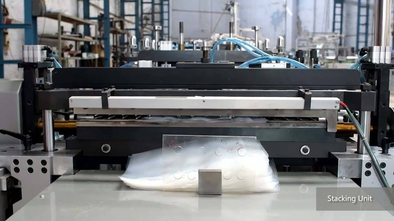 Advanced Barrier Film Vacuum Zipper Pouch Making Machine |Co-Extruded PA/PE |F.A.T.| STAR CONVERTING