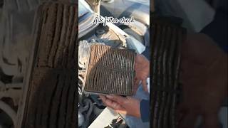 Honda air filter check #short #mechanic #automobile #air filter.