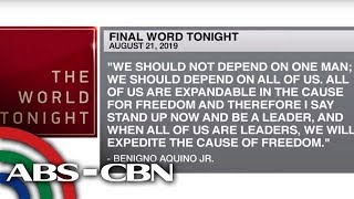 Final Word - August 21, 2019 | ANC