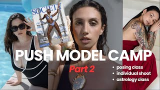 Download Lagu PUSH Model Camp  Part 2 | 10 models Posing Class, Photoshoot \u0026 Astrology class 💫 MP3