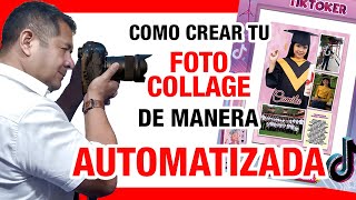 ✅Cómo Crear una Foto Collage de manera Automatizada para tus cudros de Promoción🔴 screenshot 4
