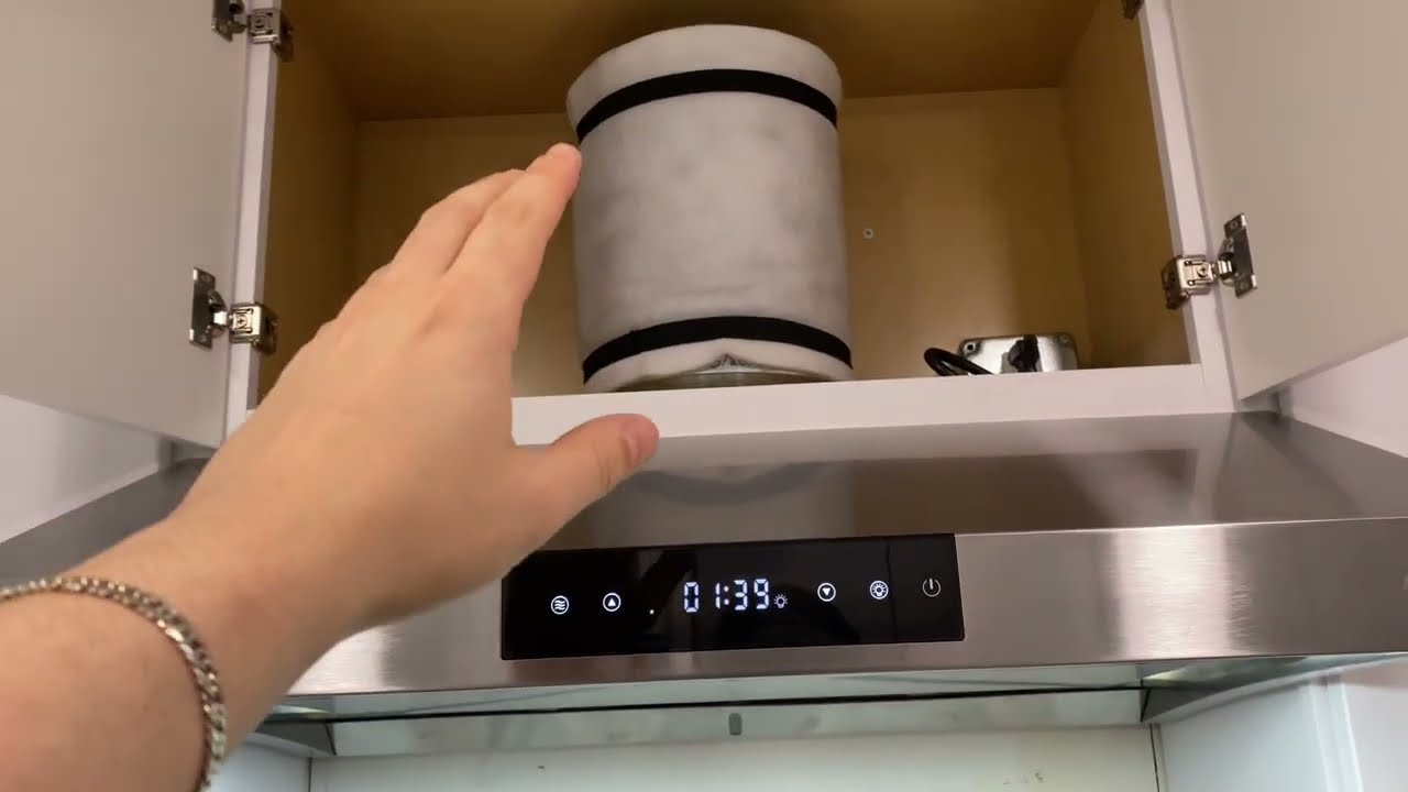 Carbon Kitchen Hood, hack! No Outdoor Vent Access!