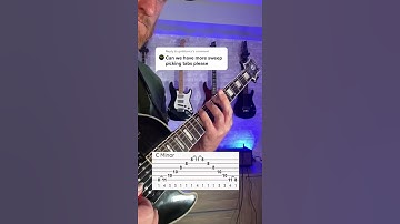 How to play a 6 string minor arpeggio on guitar #shorts