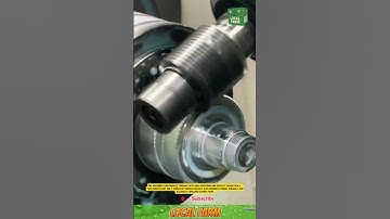 Precision Thread Cutting with CNC #innovation #construction