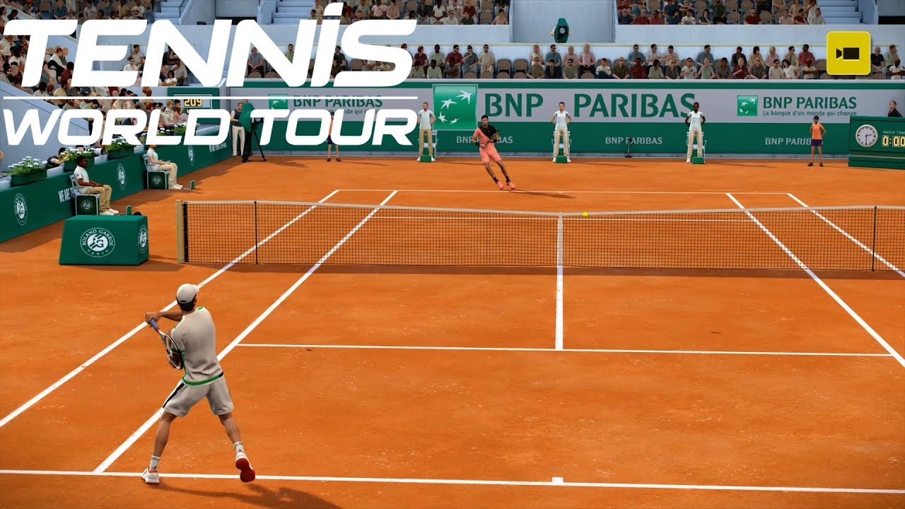 Tennis World Tour Dominic Thiem Vs Karen Khachanov Ps4 Gameplay Youtube