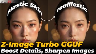 Z Image Turbo Xử Lý Da Nhựa, Tăng Texture, Siêu Sắc Nét Aframe21