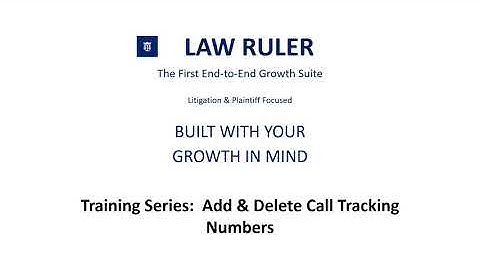 How to Manage Call Tracking Numbers