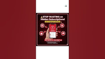 Stop Paying for Hidden Subscriptions You Forgot About! (Save Money Fast 💰)