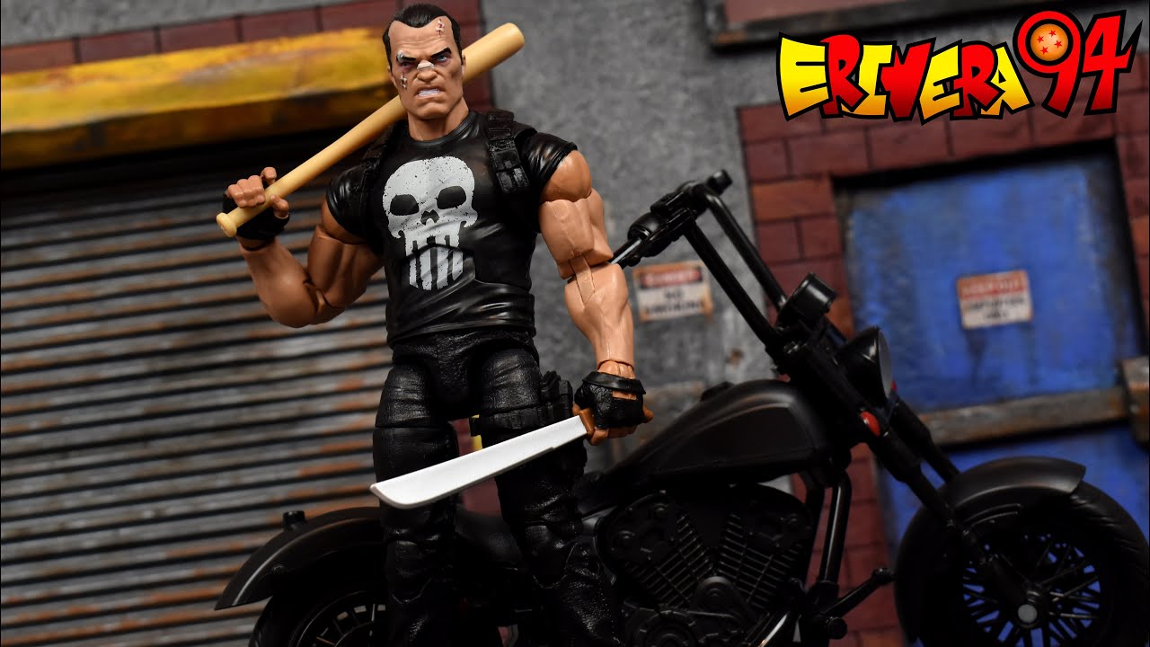 ロイヤルパニッシャー ピュリファイジョーカー Marvel Legends Riders Series PUNISHER with BIKE Motorcycle