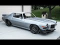 1971 Chevrolet Camaro Supercharged LSA Pro Touring Build Project