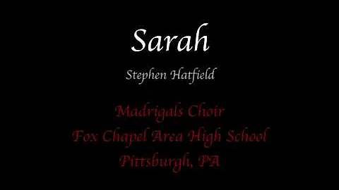 Sarah - Hatfield