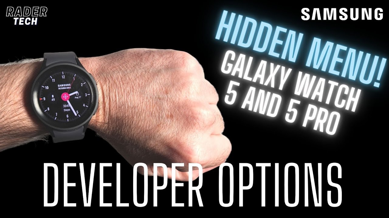Samsung Galaxy Watch 5 PRO Tips, Tricks, and Hidden Features - YouTube