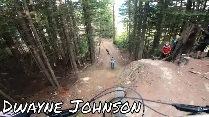 Raw Lap Down Dwayne Johnson | Whistler Bike Park |...