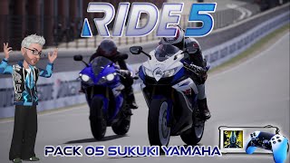 RIDE 5 SUZUKI GSX E YAMAHA EPIC R1 NEVADA RACE PACK 05 🎮 PS5 UHD 60f
