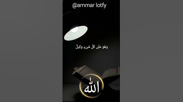 ذلكم الله ربكم القارئ ياسر الدوسري #ammar_lotfy110 #quran #ياسر_الدوسري