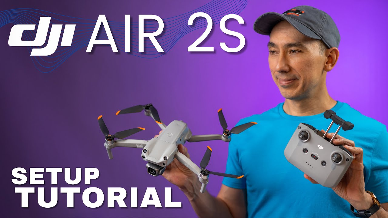 DJI Air 2S Tutorial. How to Setup, How to Use Controller