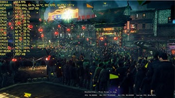 Hitman Absolution Benchmark | 1440P 165HZ G-SYNC | MSI GTX 980 Ti LIGHTNING | MAX SETTINGS | XB271HU