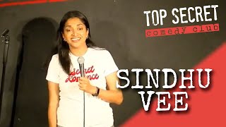 Sindhu Vee | Why I don't Mix Comedy With Politics | Top Secret Comedy Club