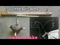 how to make hydraulic valve mini hydraulic pump make