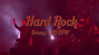 🤘 🥁 Hard Rock Drums Beat 80 BPM
