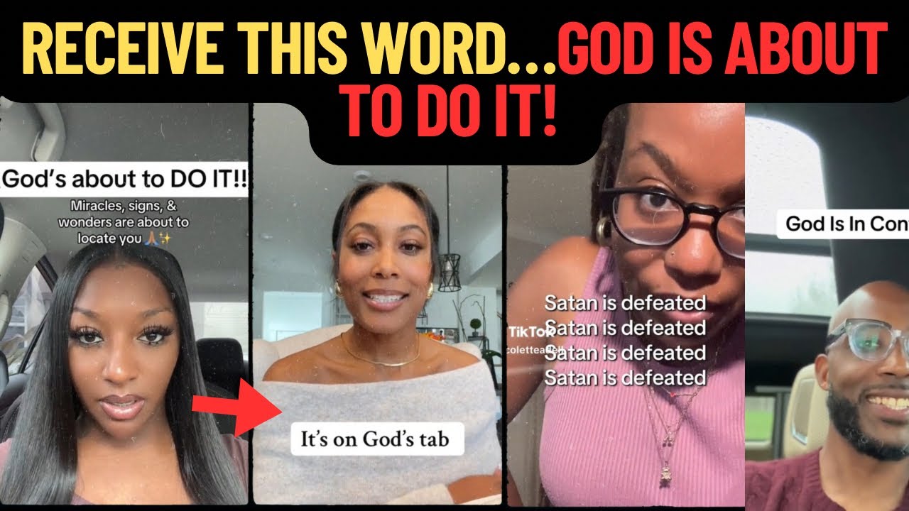 Receive This Word! God Is About To Do Something For You. 💌😮‍💨