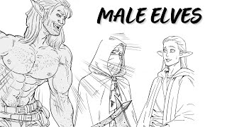 Male Elves Baalbuddy Comic Dub