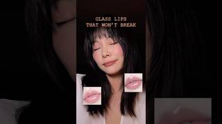 glass lips that won’t break🧊 | kbeauty lip tint