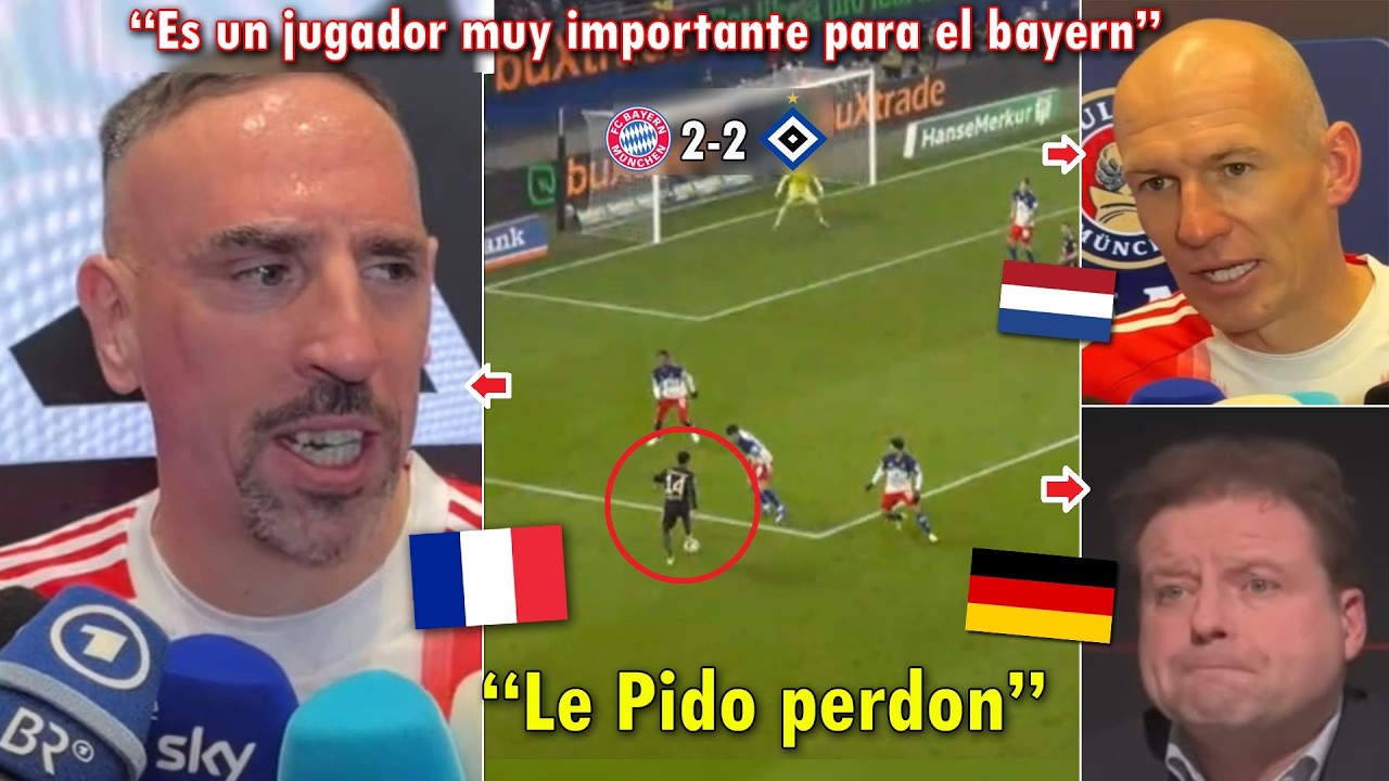 "LUIS DIAZ sera LEYENDA" ROBBEN Y RIBERY HABLAN DE LUIS DIAZ, y ALEMANES PIDEN PERDON con BAYERN