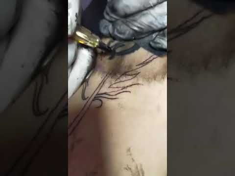 Video Cách vào màu mắt hổ sao cho có hồn #Vohoangtattoo - youtube