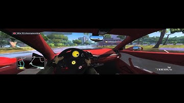 Gameplay TDU 2 + Eyefinity + Camera hack + Freetrack = Gaming Heaven