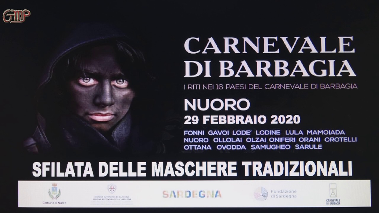 Carnevale di Barbagia - Sfilata delle maschere tradizionali- Nuoro 29-2-2020