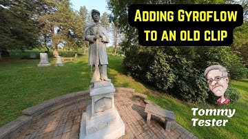 FPV Cinewhoop | Old GO2 footage juiced with Gyroflow | Minnesota Cemetery