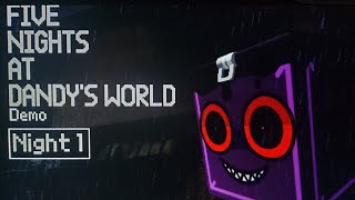 Playing Five Nights At Dandys World, Demo