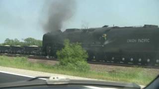 Union Pacific 844 - Kansas City, Mo - 052911- Video 2