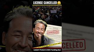 Sonam Wangchuk NGO BAN? 😱 Govt’s Big Move! Arrested #shorts #shortsfeed #viral #ytshorts #protest