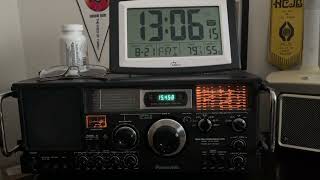 Reach Beyond Australia in Dzongkha to Bhutan on 15460 KHz. Heard Panasonic RF-2600 and RF-4900
