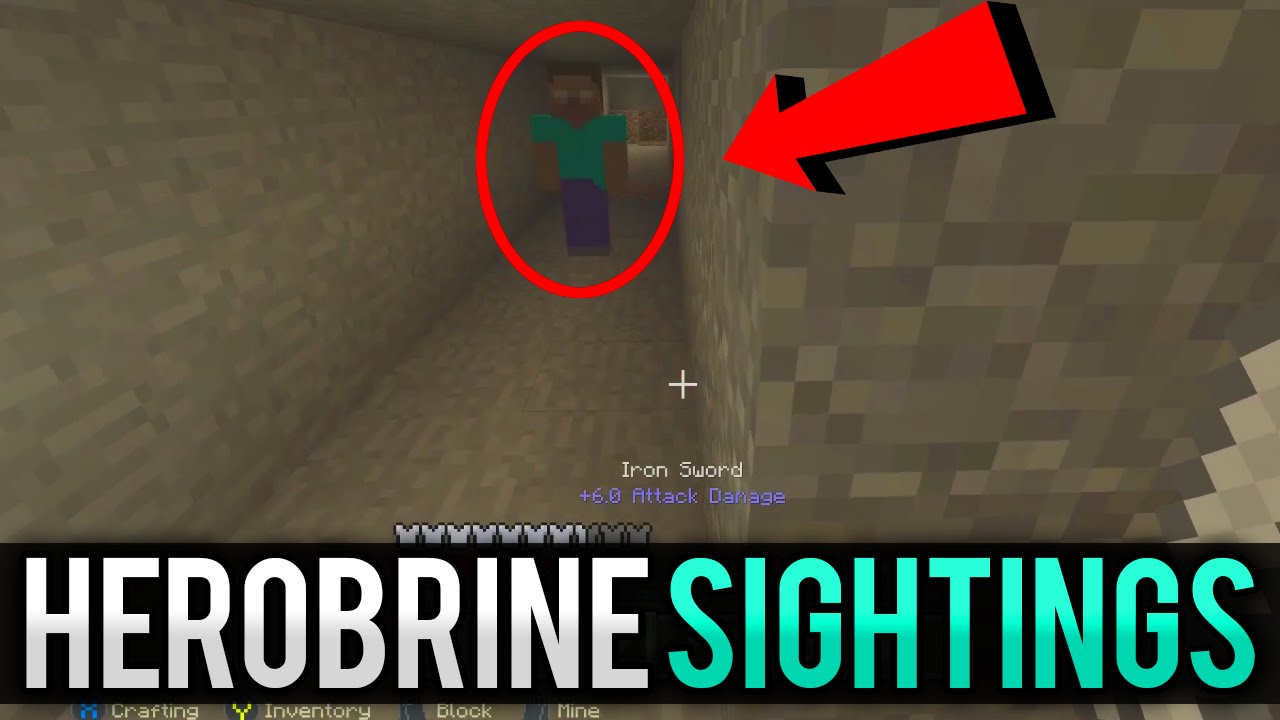 minecraft herobrine sightings real