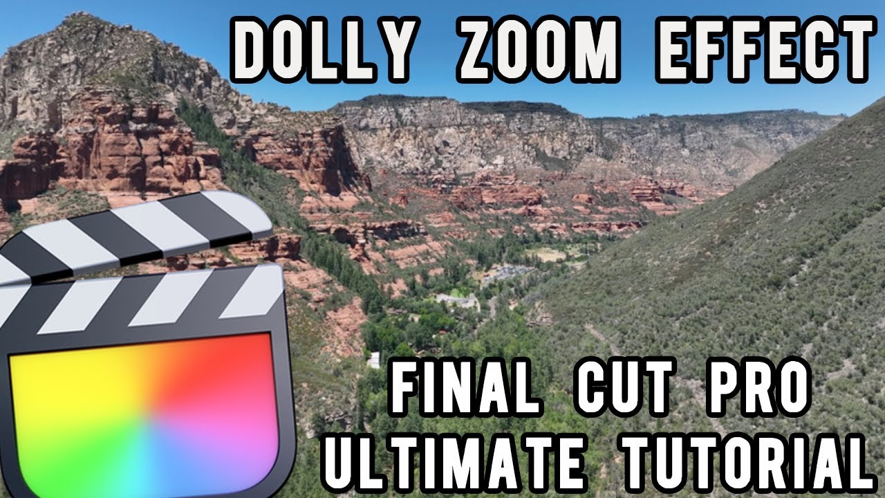 The Dolly Zoom Effect Final Cut Pro X Tutorial YouTube