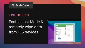 Ep 10 | How to use lost mode and wipe/erase data on iOS devices remotely?