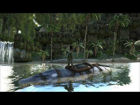 🔴 Приручаем и Спариваем БАЗИЛОЗАВРА - Стрим - ARK: Survival Evolved  - карта Valguero