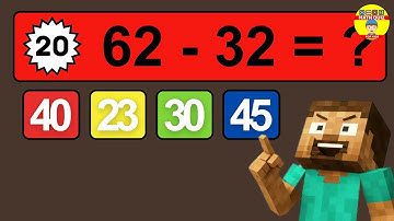 Dubbele cijfers aftrekken zonder hergroeperen is zo EENVOUDIG als 1, 2, 3!