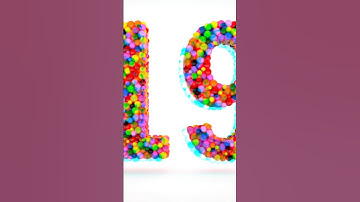 19 Anaglyph Slide Effects #preview2effects #nurseryrhymes #learncounting #numbers #number