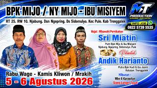 Download lagu LIVE CS. MADU ROSO DIRUMAH BPK.MIJO IBU MISIYEM DALAM RANGKA MBAWAHI PERNIKAHAN SRI & ANDIK NGEPRING