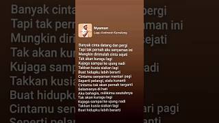 Download Lagu Lirik Lagu Nyaman - Andmesh Kamaleng MP3