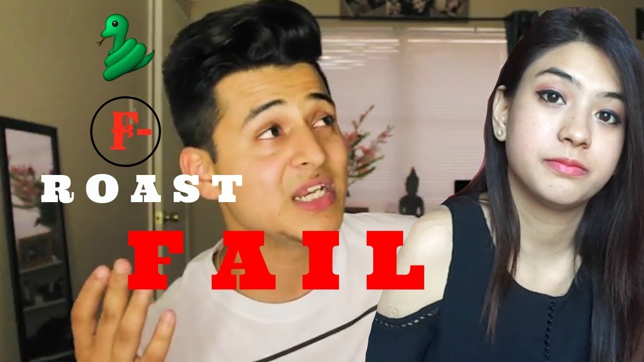 AAYUSH RIMAL ROASTED ME?? HUGE FAIL!!! - YouTube