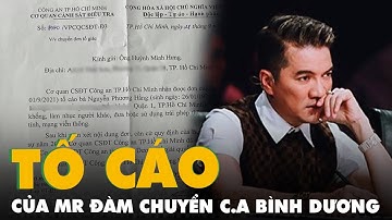 Đơn tố cáo của Đàm Vĩnh Hưng đã chuyển tới Công an Bình Dương